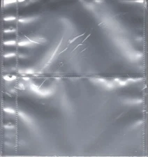 #6 Cover 10 Album Pages 2 Pockets Clear Sheets Safe Long Term By Supersafe New