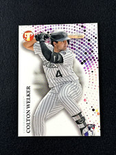 2022 Topps Pristine COLTON WELKER Refractor Rookie RC #138 Colorado Rockies