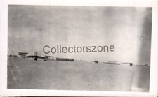 WW2 British Army Camp Tents Egypt Original Photo 4.5 x 2.75 Inch