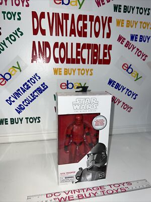 Star Wars Bkack Series Sith Trooper First Edition  White Box  FREE SHIPPING