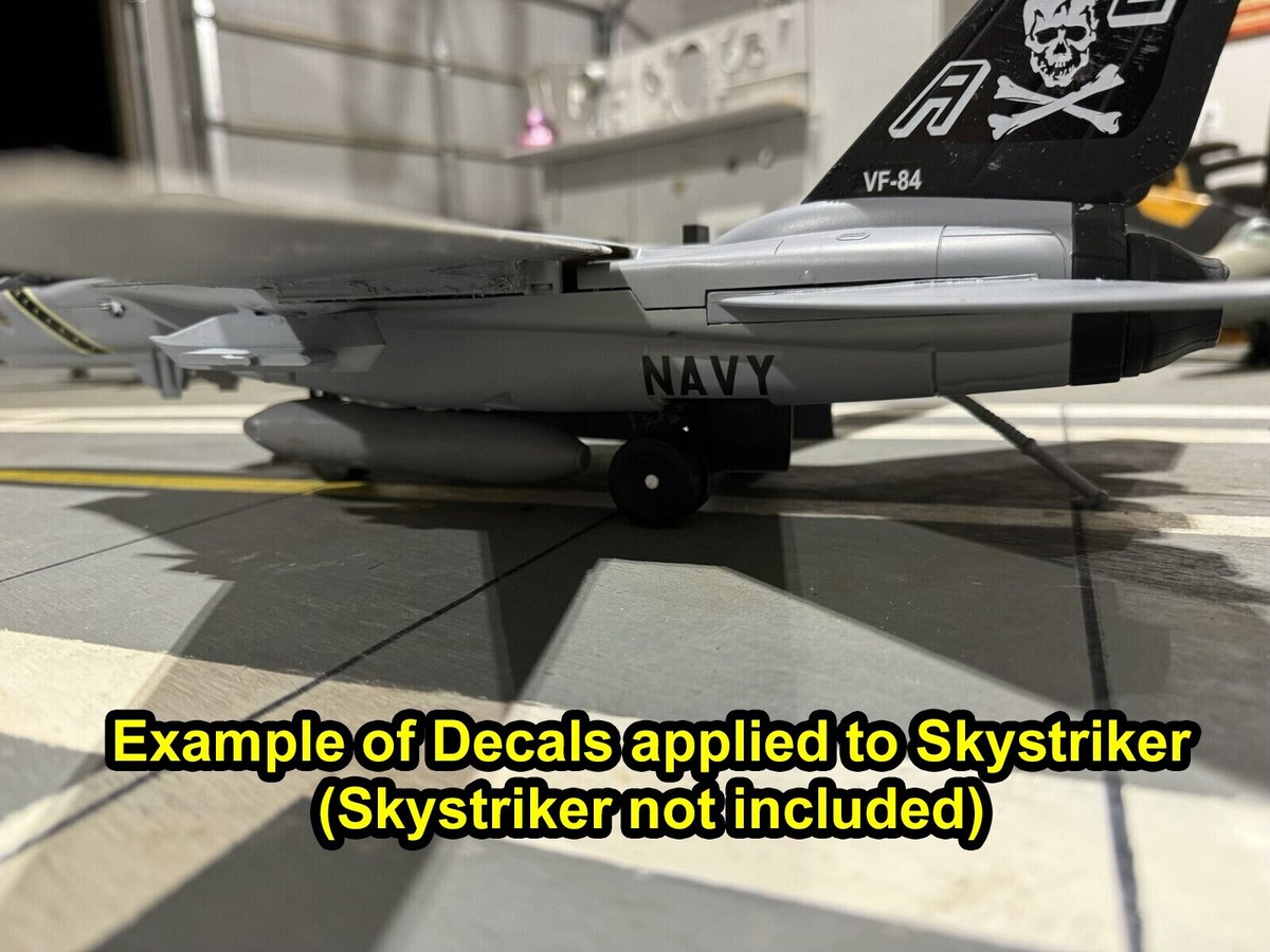 1/18 Scale GI Joe Skystriker VF-84 F-14 Tomcat Jolly Rogers