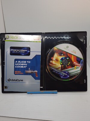 perfect dark zero - xbox 360 Good Condition No Front Cover Artwork Aus Pal