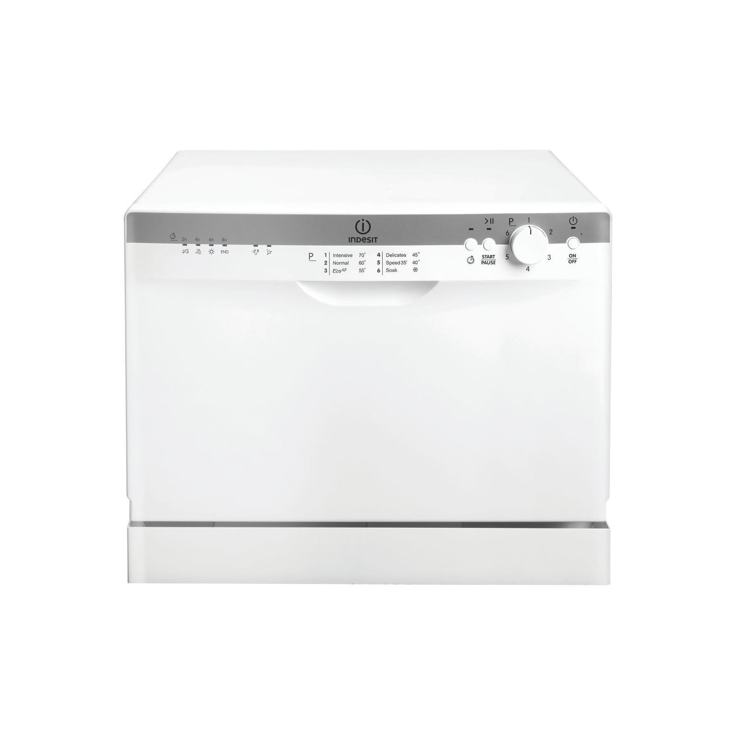 Indesit ICD661 6 Place Freestanding Compact Table Top Dishwasher White