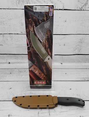 Randall's Adventure ESEE-6 Rowan Handle Fixed Blade.. Original Box