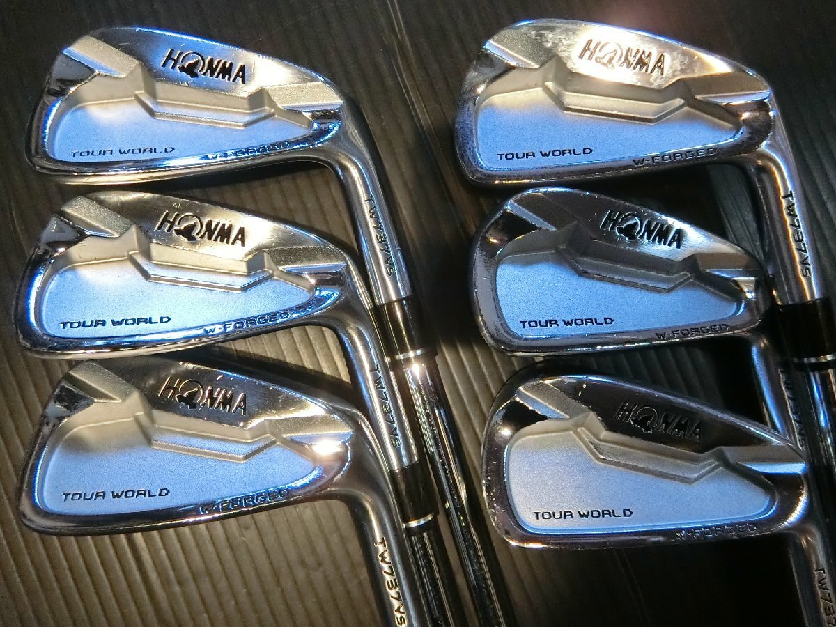 ホンマTW737vs #5-10 モーダス105S＋pingウェッジ2本 HONMA TW737VS 5