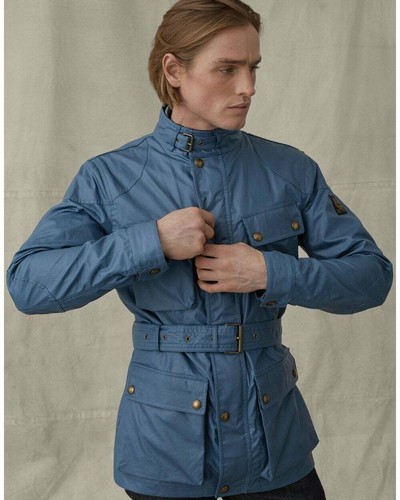 Belstaff Mens Jacket Trialmaster Racing 