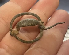 BEAUTIFUL Ancient Roman Fibula Treasure AUTHENTIC found in Spain Treasure Old