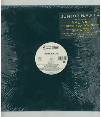 '' I NEED YOU TONIGHT.'' junior m.a.f.i.a. feat aaliyah. BIG BEAT 12in 1995.
