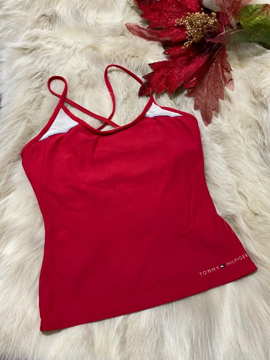 Tommy red sport Camisole Top sleepwear nightwear size S | eBay