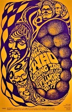 THE WHO  Concert Poster 12"x18" FREE SHIPPING