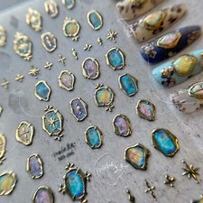Autocollant Ongles 3D - Magique Miroir