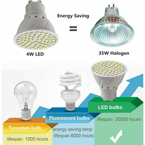 10PCS E14 GU10 MR16 E27 LED Bulb 5W 8W 10W Downlight Lamp 220V 2835 Spotlight - Picture 5 of 16