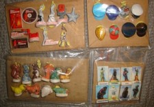 Lot de 4 séries complètes de fèves