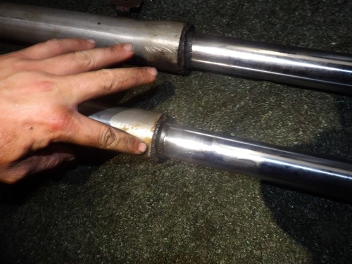2003 Kawasaki Vulcan VN800 Front Forks Shock Suspension Set Pair - Picture 5 of 8