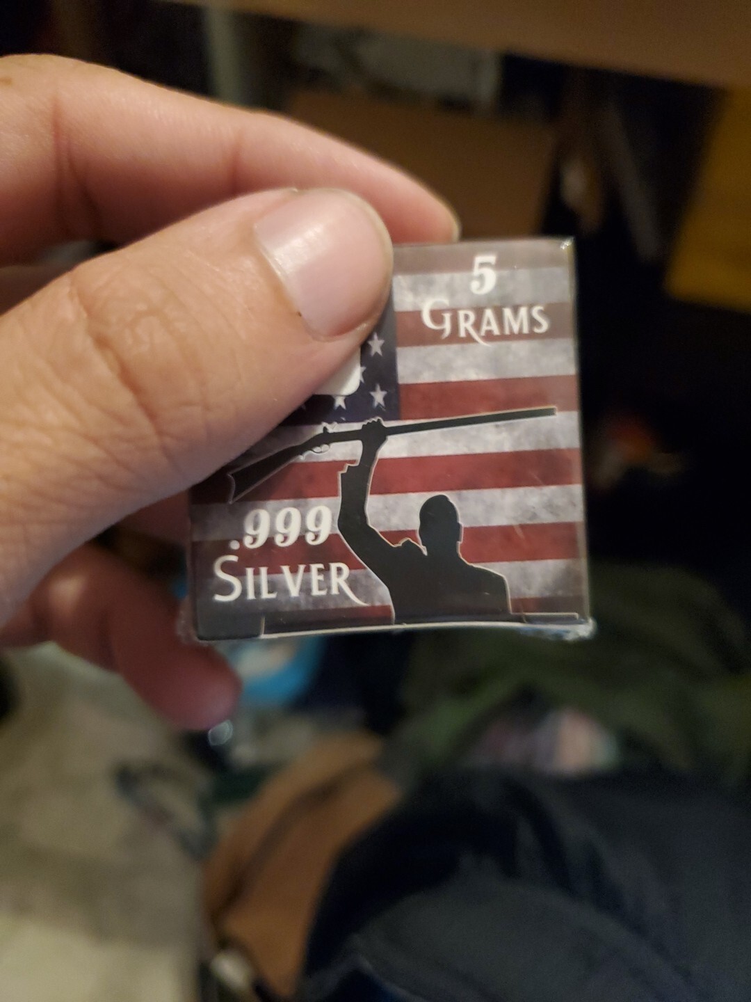 5g .999 Fine Silver Cold Dead Hands Bar Limited New In Box Buy Now