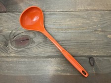 Foley Vintage Soup Ladle Burnt Orange 11โ Made In USA