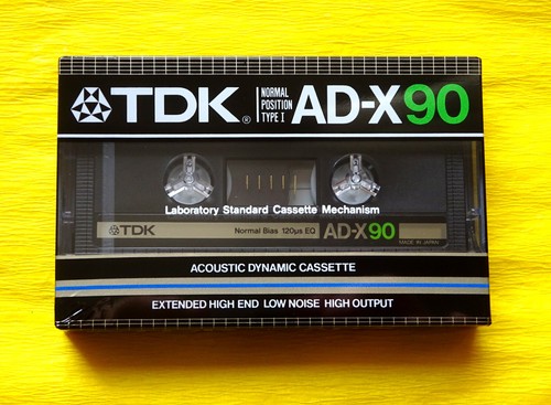 Cassette Audio TDK AD-X 90 - Type I - Vintage - Occasion