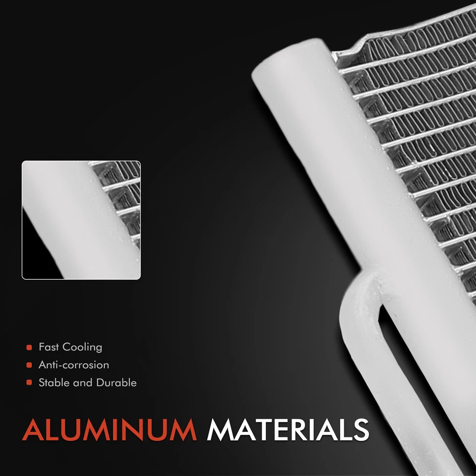 1x AC Condenser w/ Receiver Drier w/ Bracket for Chevy Colorado GMC Canyon 16-22 - Image 2 of 4