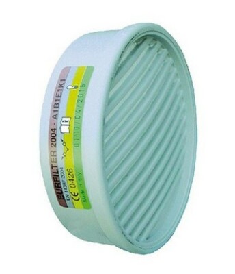 FIL253K Coppia Di Filtri Di Ricambio ABEK1P3 Per Molteplici Gas Vapori E Polveri