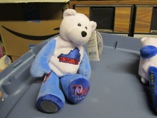 50 State Club Bean Bag Bear Virginia with coin NEW With Tag