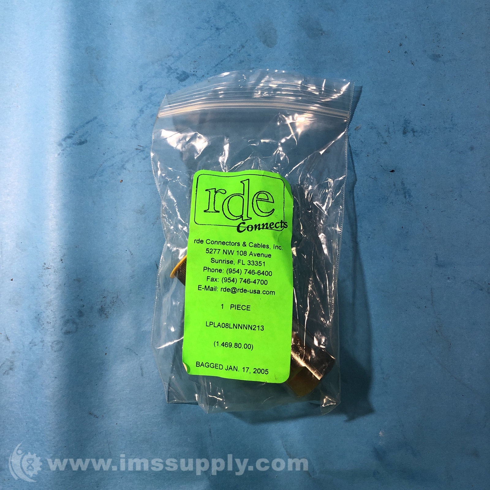 RDE Connectors and Cables LPLA08LNNNN213 Female Plug FNFP eBay