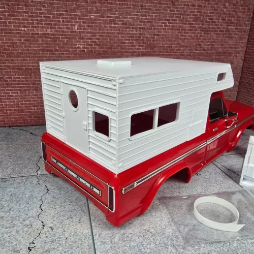 Camper Kit made for 1:18 scale Traxxas TRX4M RC Truck body Only