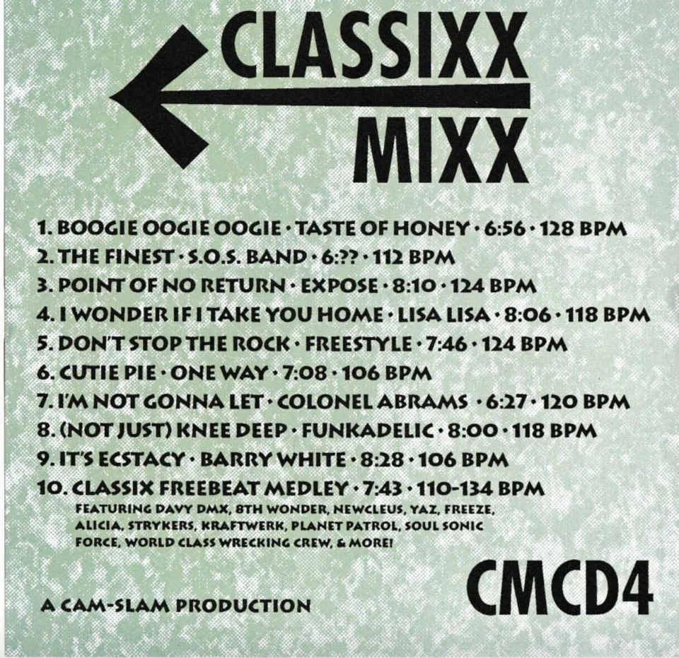 Classixx Mixx Cameron Paul DJ Remix Service CDs Issues # 2,4 & SEALED - Image 3 of 4