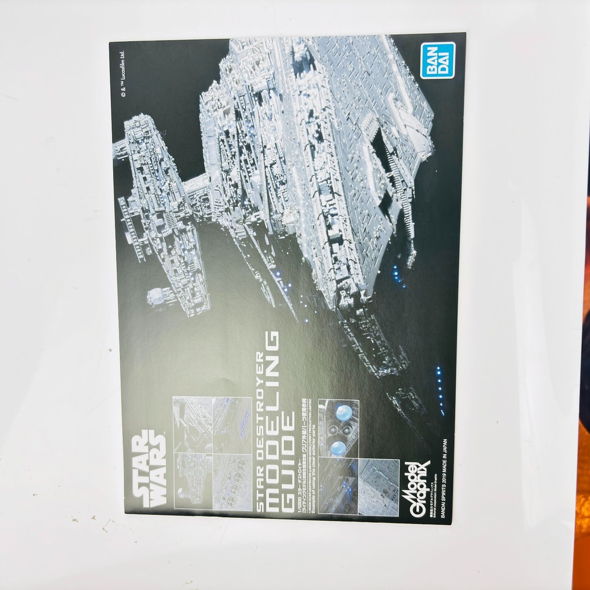 Bandai Star Destroyer 1/5000 Scale Plastic Model Kit Star