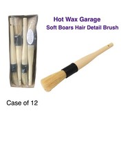 Boar's Hair Soft Detailing Brush  Hot Wax Garage
