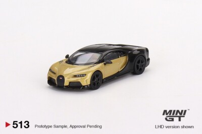 Mini GT 1:64 Bugatti Chiron Super Sport Gold #513 | eBay