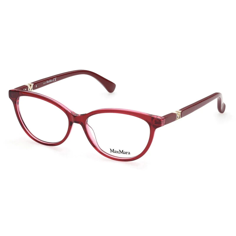 MAXMARA キャットアイフレムメカネ MM5014 054 Max Mara MM5014 071 Red Cat Eye Plastic Optical Eyeglasses