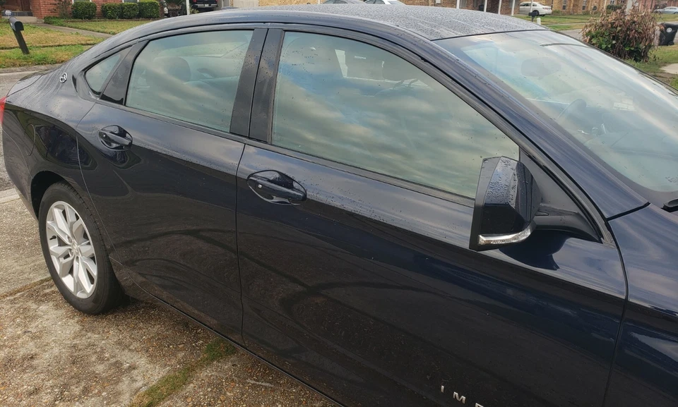 Chrome Delete Blackout Overlay for 2014-20 Chevy Impala Window Trim  - Image 4 of 4