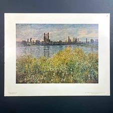 MONET Rouen Banks of Seine Vetheuil Gallery Art Print Chester Dale Collection