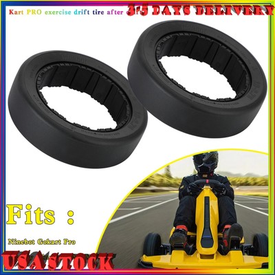 2PCS Drifting Rear Tire For Segway Ninebot Gokart Pro S MAX Replacement!!