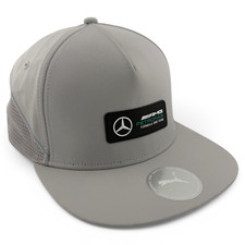 Puma Mercedes-AMG Petronas F1 Team Silver Racing Snapback Adjustable Hat Cap