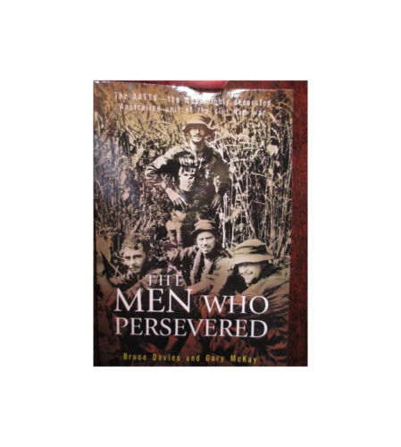 History Australian Army Training Team AATTV Vietnam War BOOK Men Who Persevered - Picture 1 of 3