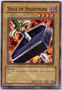 Trial of Nightmare - LOB-012 - Common - Unlimited Edition x3 - Near Mint