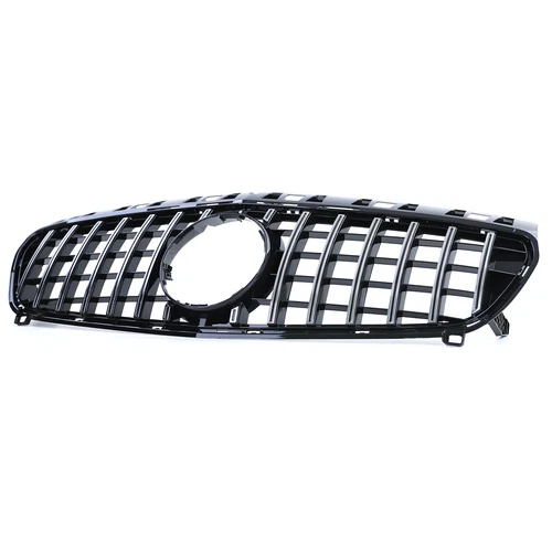 Griglia Sport Panamerica NERA Lucida cromata per Mercedes Classe A W176 12-15 - Foto 2 di 6