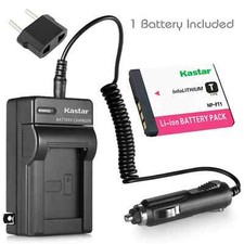 Travel Charger  1 battery for Sony NP-FT1 DSC-L1 DSC-M1 DSC-M2 DSC-T1