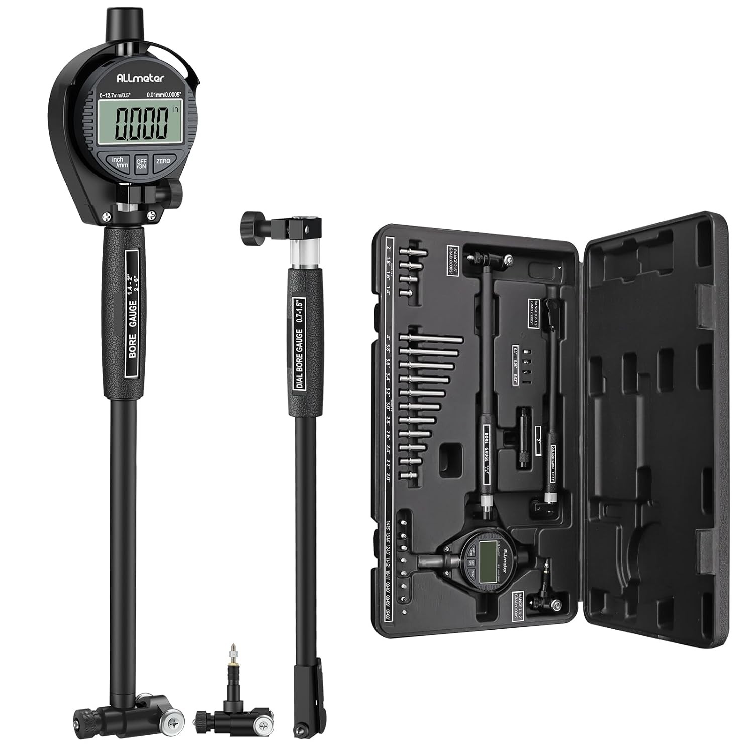 Bore Indicator Rod Digital Dial Bore Indicator 0.7