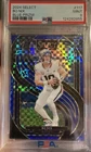 2024 Panini Select - Premier Level Bo Nix #117 Blue Prizm /175 (RC)