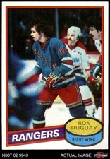 1980 Topps #37 Ron Duguay Rangers-Hockey 7.5 - NM+