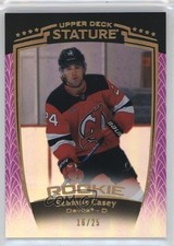 2024-25 Upper Deck Stature Rookies Purple 16/25 Seamus Casey #45 1q2