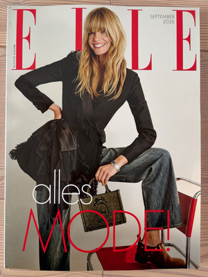 ELLE deutsche Ausgabe September 2026 9/26 Mode Beauty Design Fashion