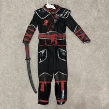 Boys Ninja Costume Halloween Size 8 With A Sword