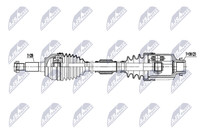 NTY Antriebswelle NPW-MZ-118 FüR Mazda CW MZR Cwefw
