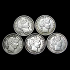 1911 1912-D 1913 1914 1916 Barber Dime Silver  ----  Nice Coin Lot ---- #166U
