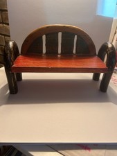 Miniature Wooden Bech,Handmade in Indonesia