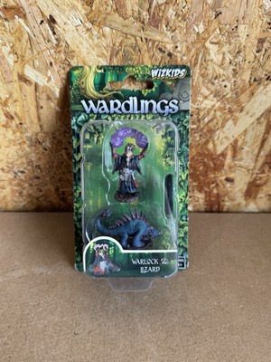 Warlock & Lizard - D&D - Wizkids Wardlings Miniatures Pre-Painted
