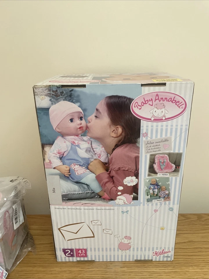 Baby Annabell Mia Doll, Purple Sparkly Dress & Potty Set - Image 4 of 4